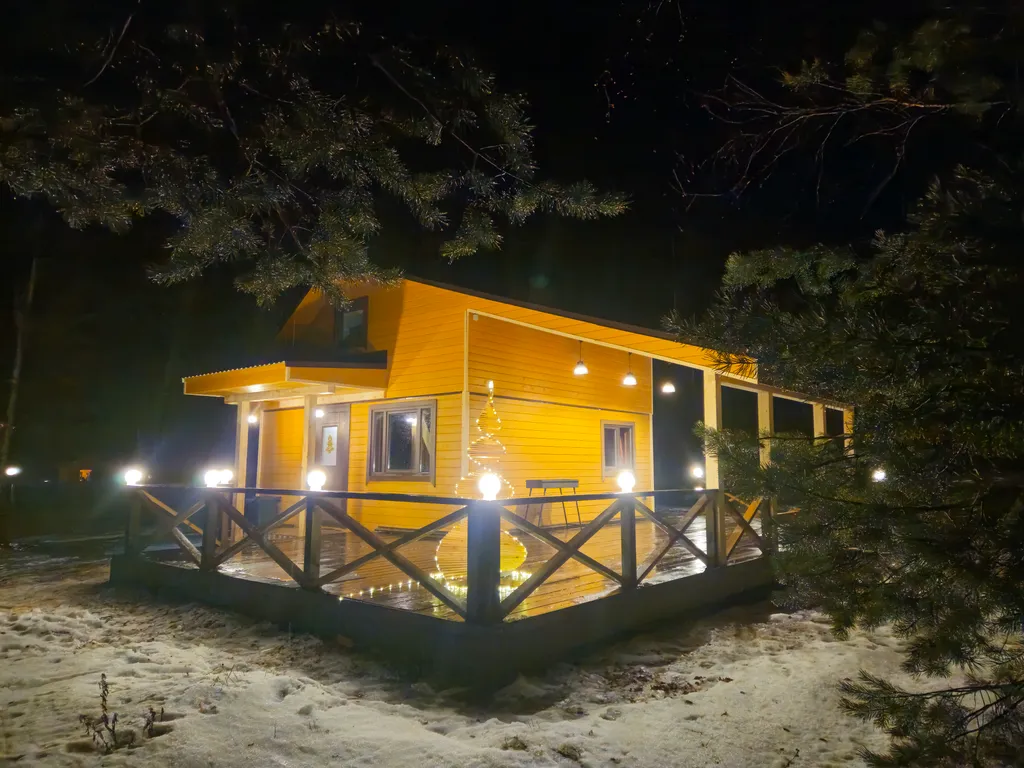 Гостевой дом с просторной крытой террасой