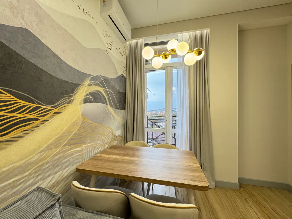 Квартира Стильная, уютная квартира с шикарным видом на Олимп Парк — Сириус