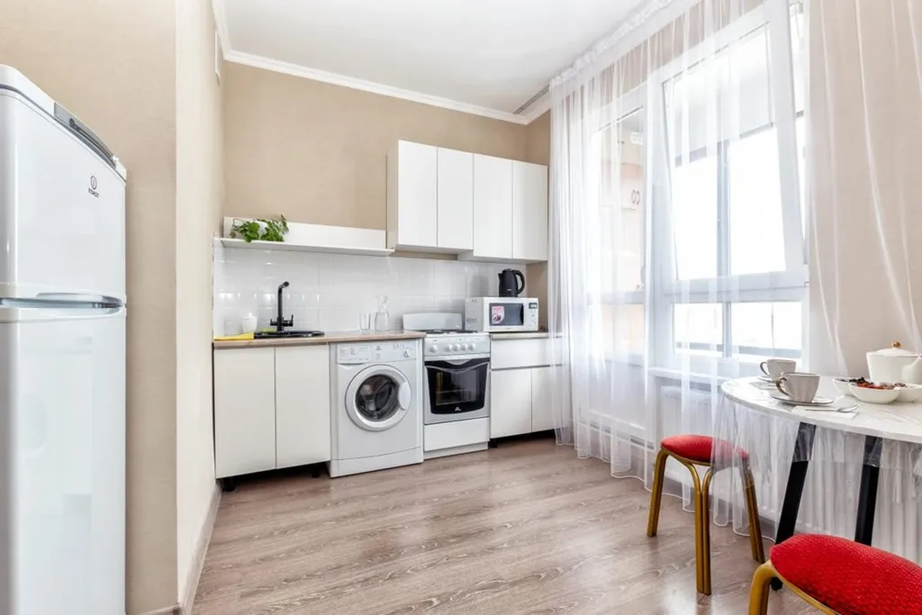 Светлая 1-комнатная квартира.