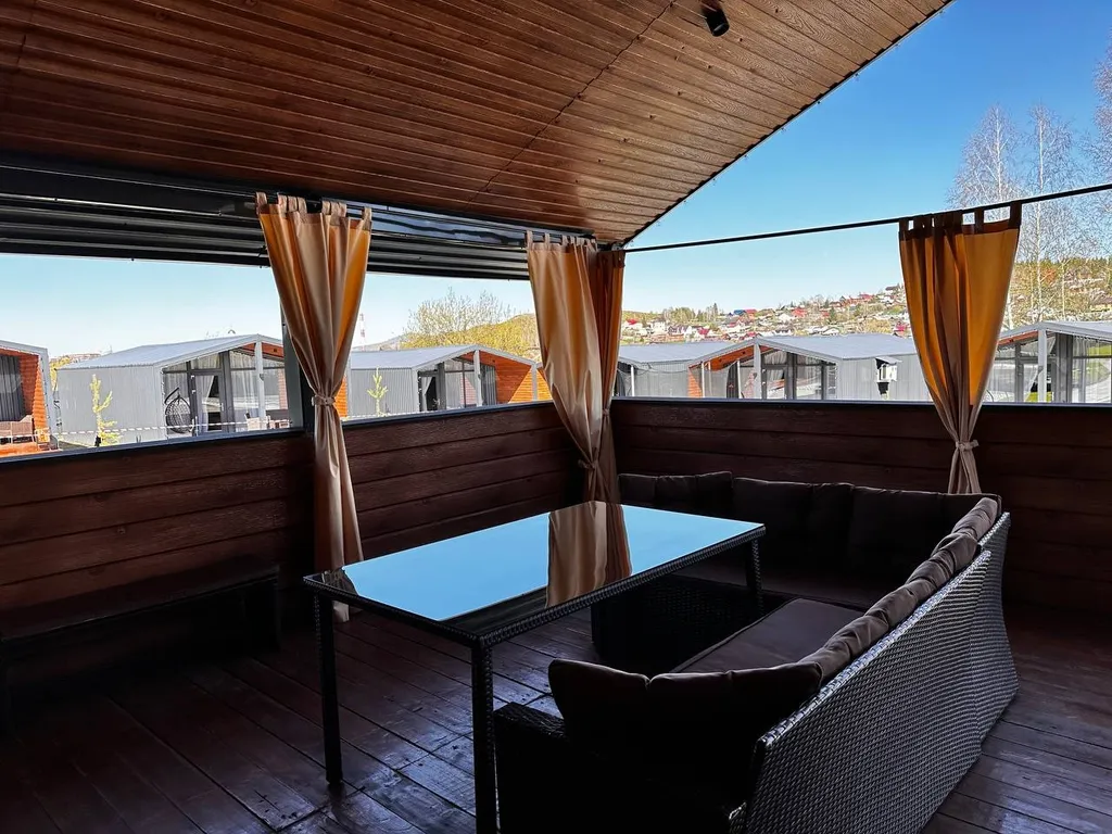 Дом с баней на дровах