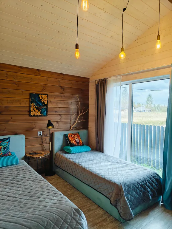 Коттедж Коттедж с сауной у леса — Санкт-Петербург