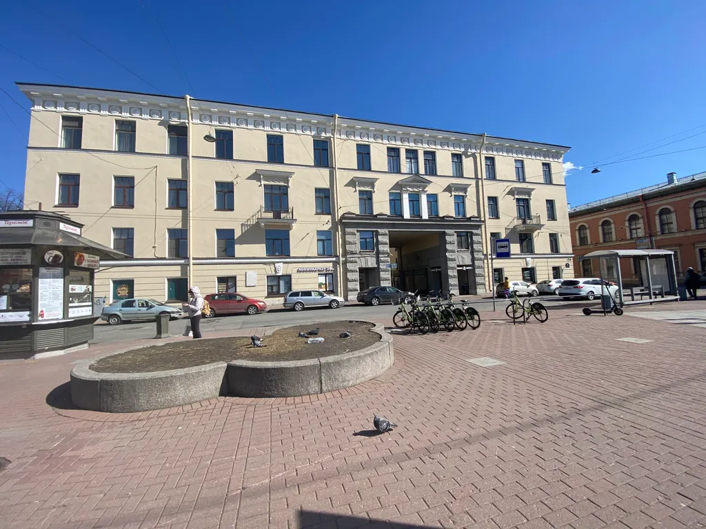 Квартира Квартира Студия в центре с видом на город — Санкт-Петербург