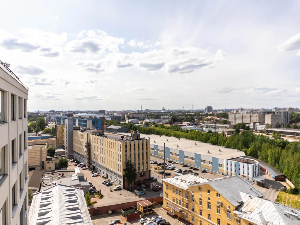 Квартира Квартира Новый апартамент-студия бизнес-класса Скай у метро Ладожская — Санкт-Петербург