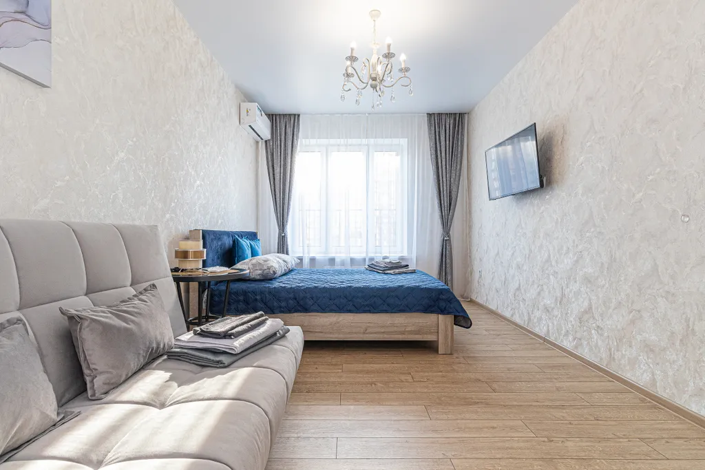 Квартира 1-комнатная квартира для 4 гостей в ЖК Достояние — Краснодар