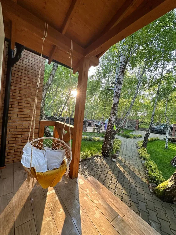 Уютный дом в березовой роще, на первой линии у моря