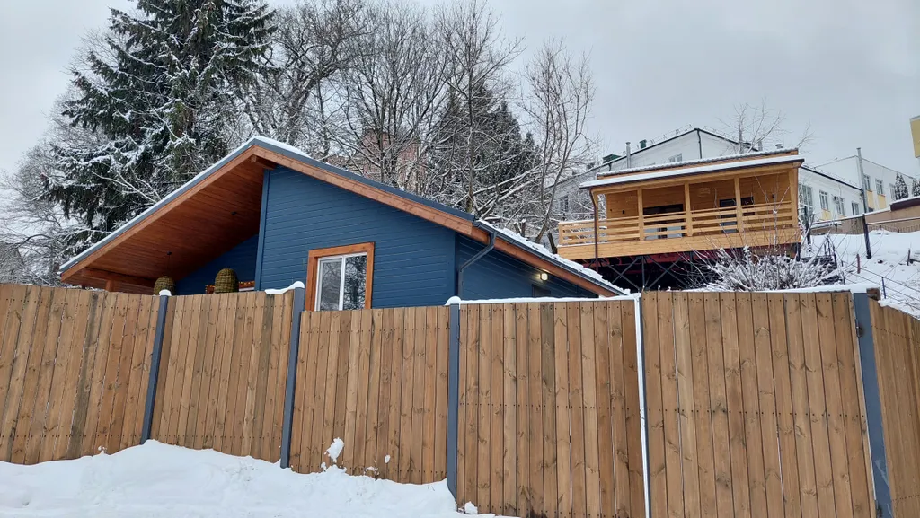 Дом - шале с сауной в историческом центре города