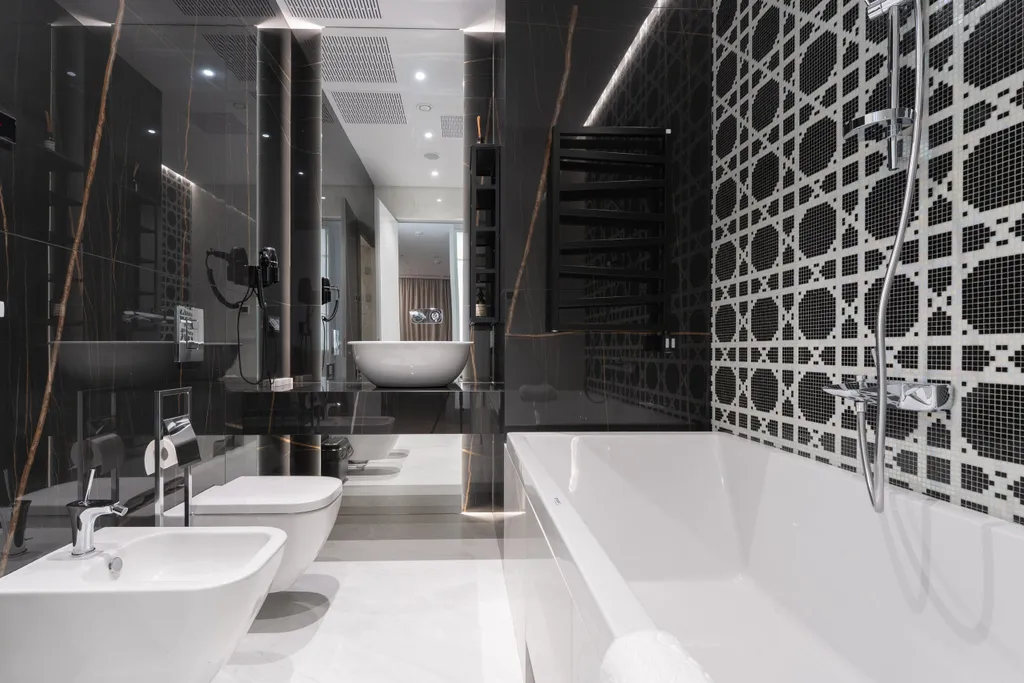 Стильный апартамент на 73 этаже с собственным хамамом и караоке