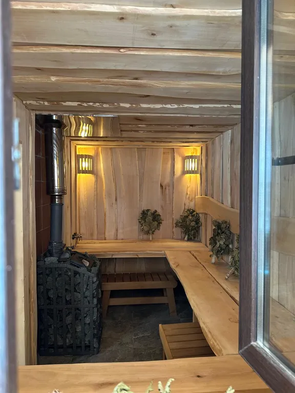 Дом с баней в горах Осетии