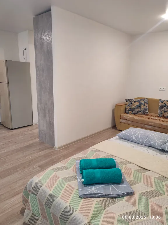 Однокомнатная квартира, евро ремонт, теплая, новострой