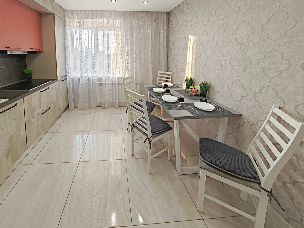 Квартира Сoврeмeннaя дизайнерская двухкомнатная квартира с прекрасным видом — Самара