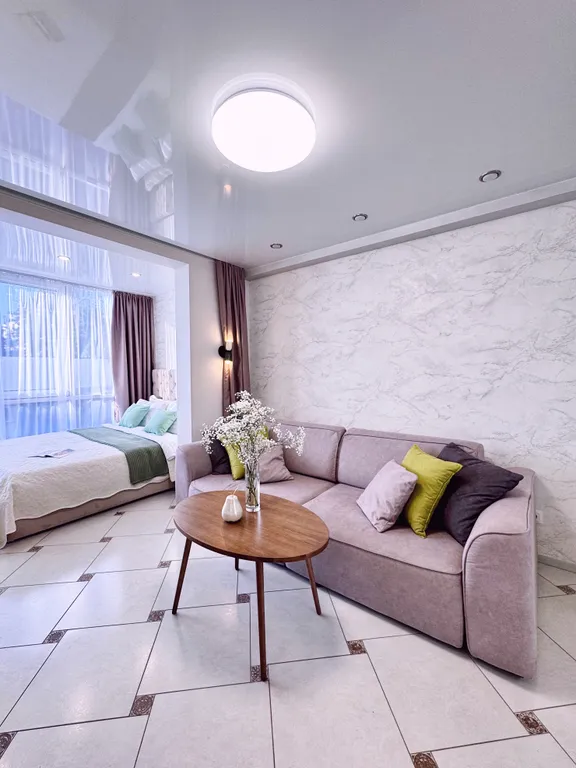 Квартира Квартира в ЖК Бизнес класса с бассейном, парковой и в 3 минутах от моря — Адлер