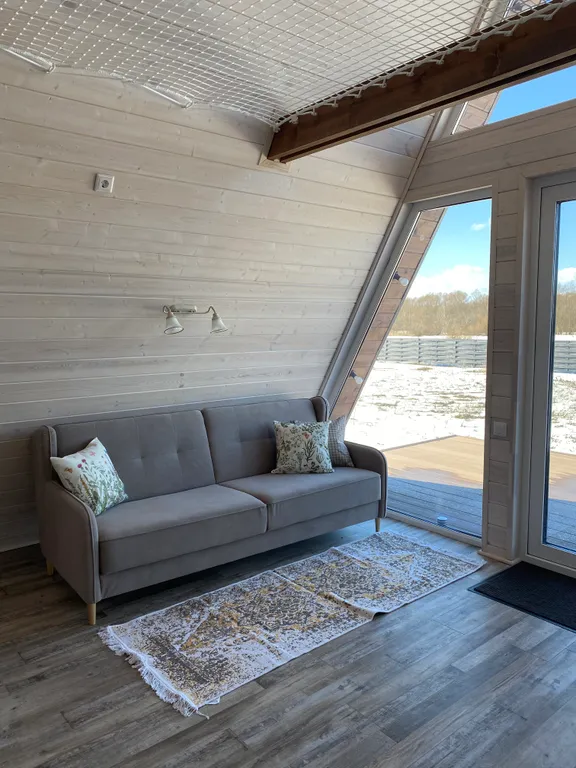 Коттедж Дом A-frame с фурако — Пановка