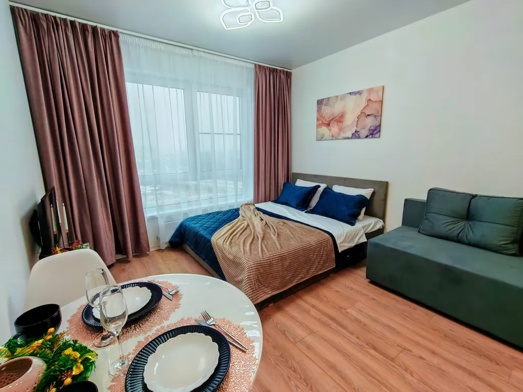 Квартира Уютная студия в ЖК Восточное Бутово, Боброво — аренда посуточно в Боброво