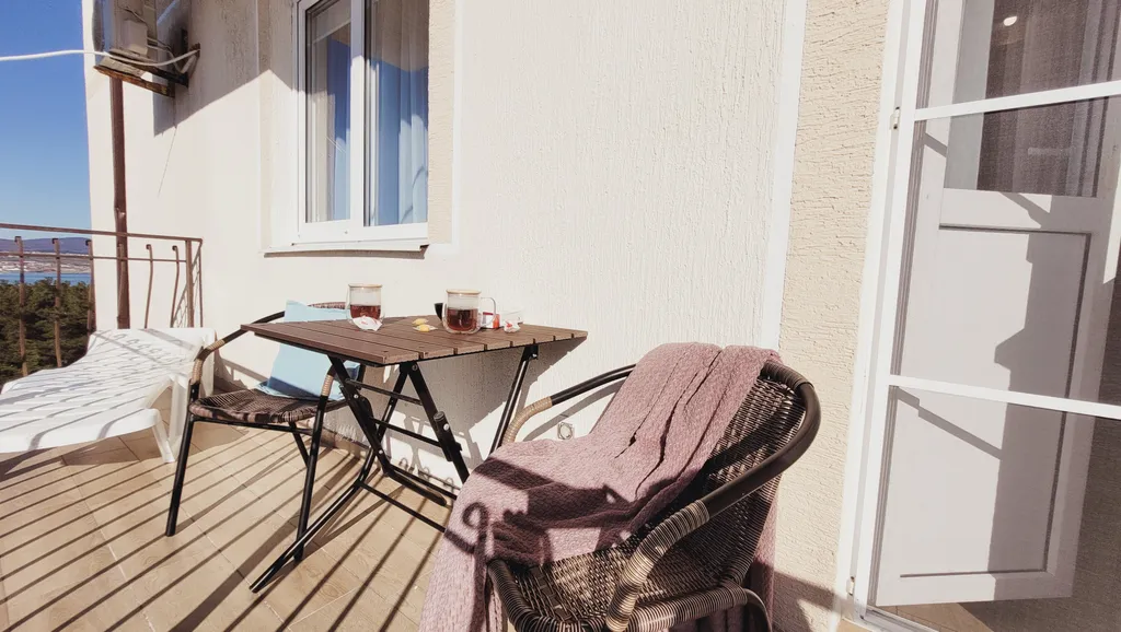 Квартира Квартира 1-комнатная с видом на море — Геленджик