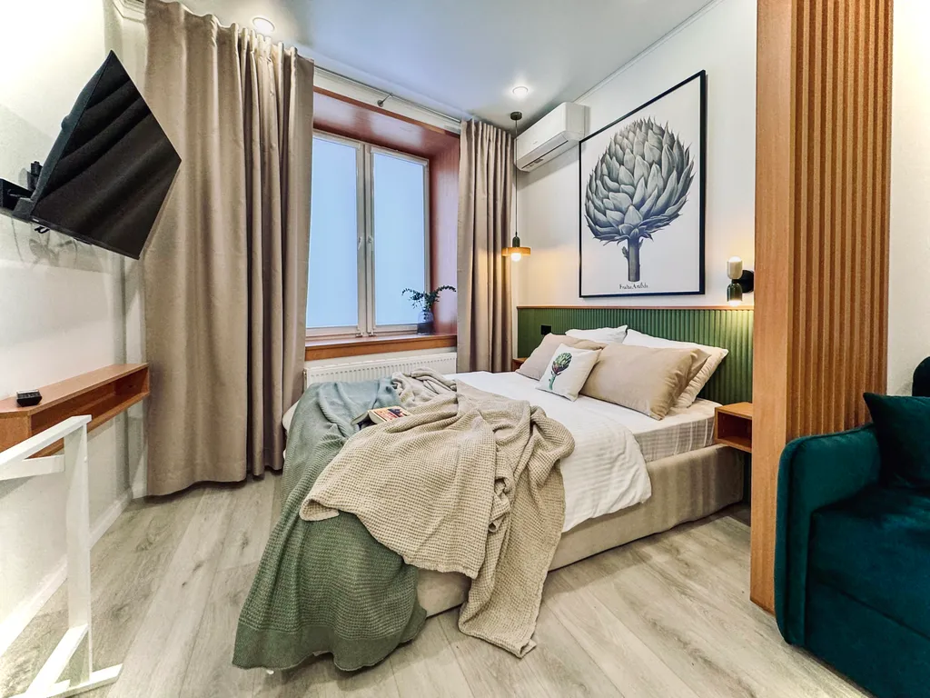 Квартира Новая студия с дизайнерским ремонтом — аренда посуточно в Чебоксары