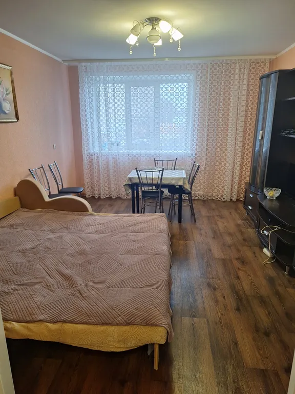 В квартире уютно тепло чисто