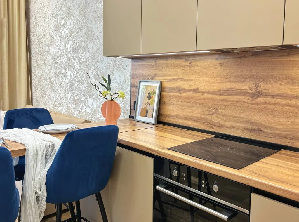 Дизайнерская евродвушка в центре города в топовом ЖК Лесопарковый