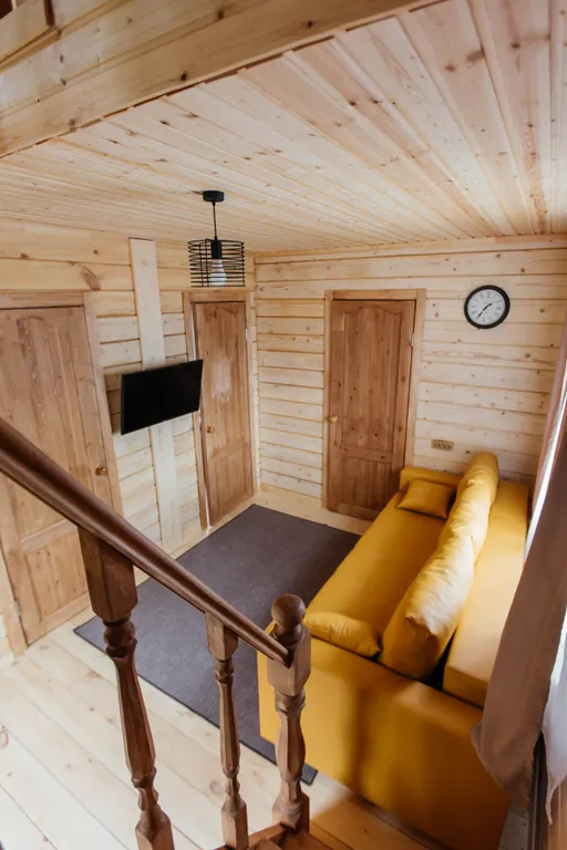 Домик в горах со всеми удобствами