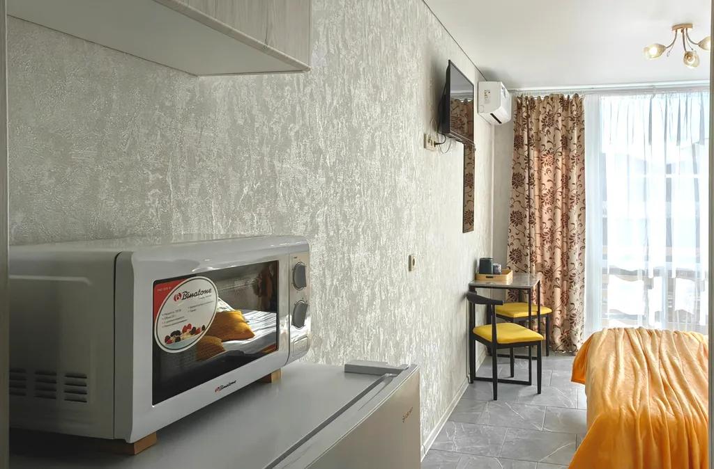 Уютный апарт плюс с балконом, отопление, беседка, парковка