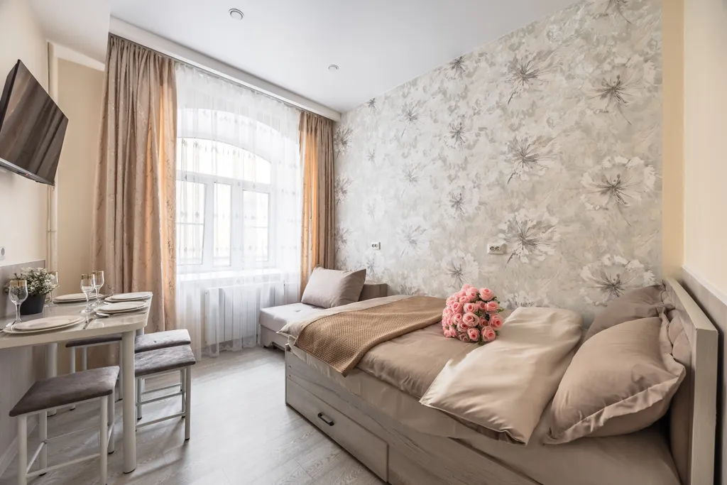 Квартира Квартира Трехместная студия на набережной канала Грибоедоева — Санкт-Петербург