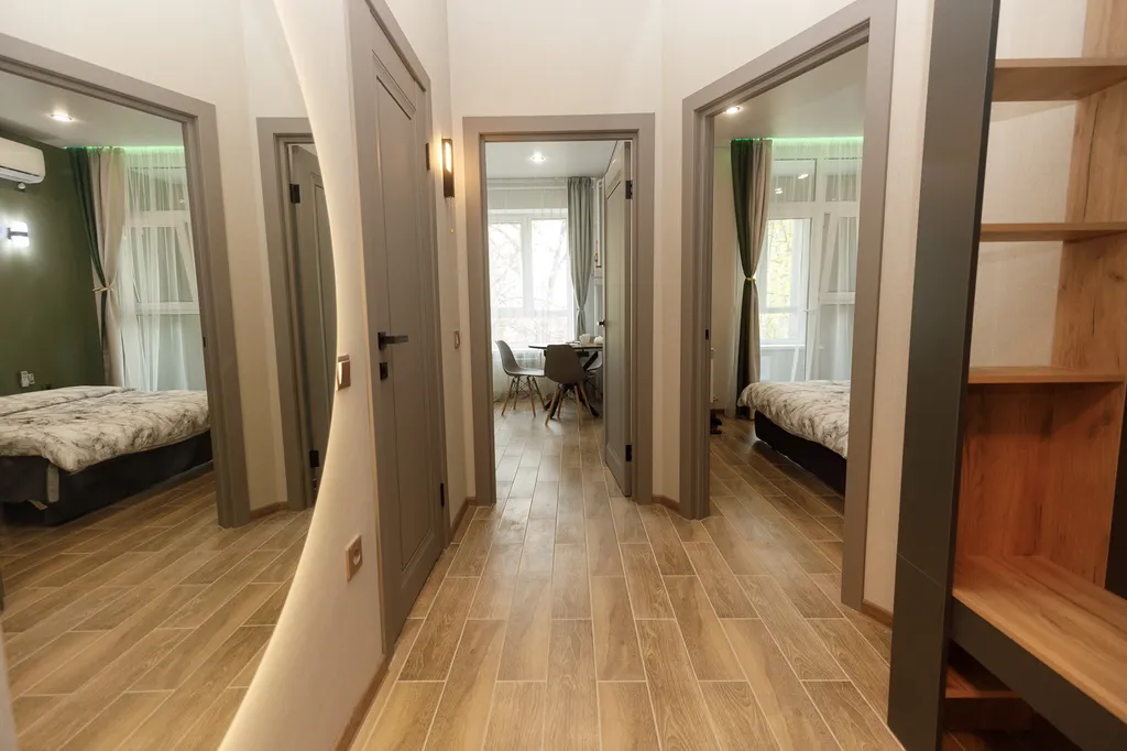 Квартира в новостройке с видом на парк