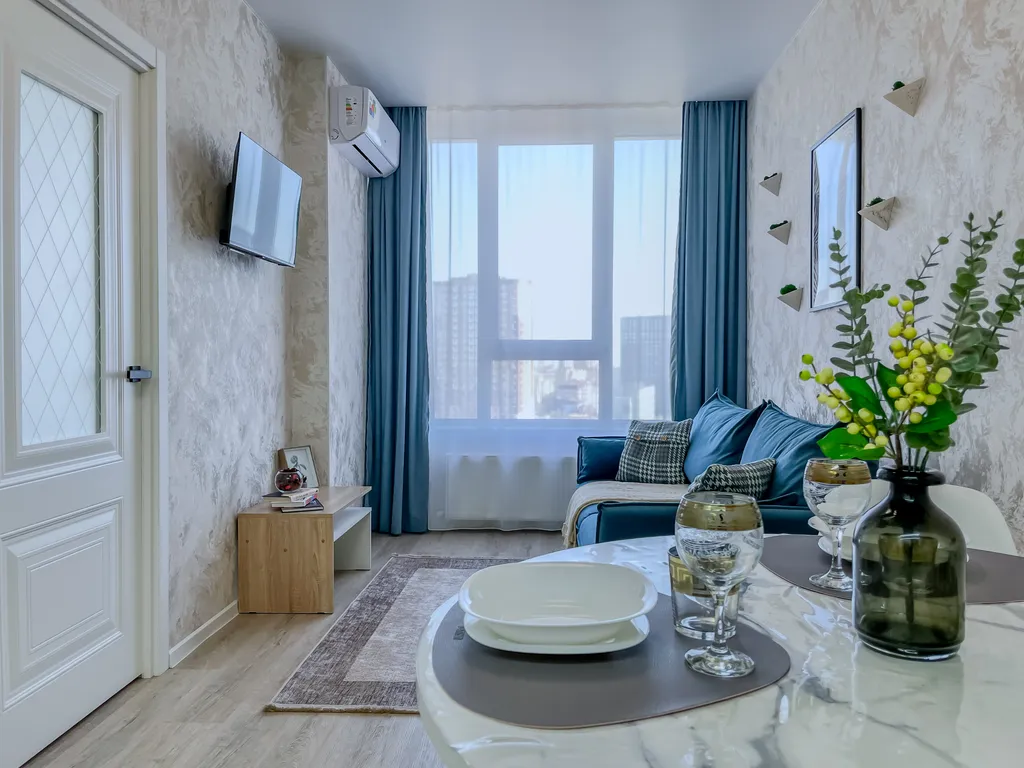 Чистая и стильная квартира в элитном ЖК