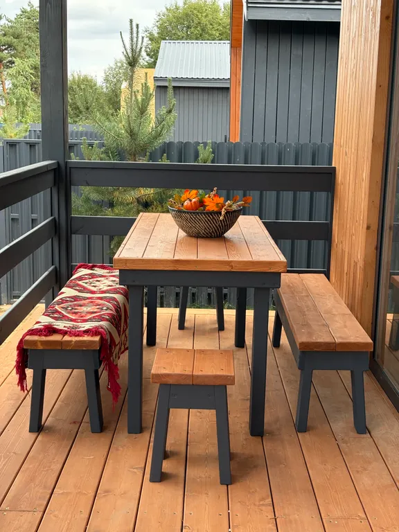 Коттедж Комфортный коттедж с сауной и купелью — Бугры