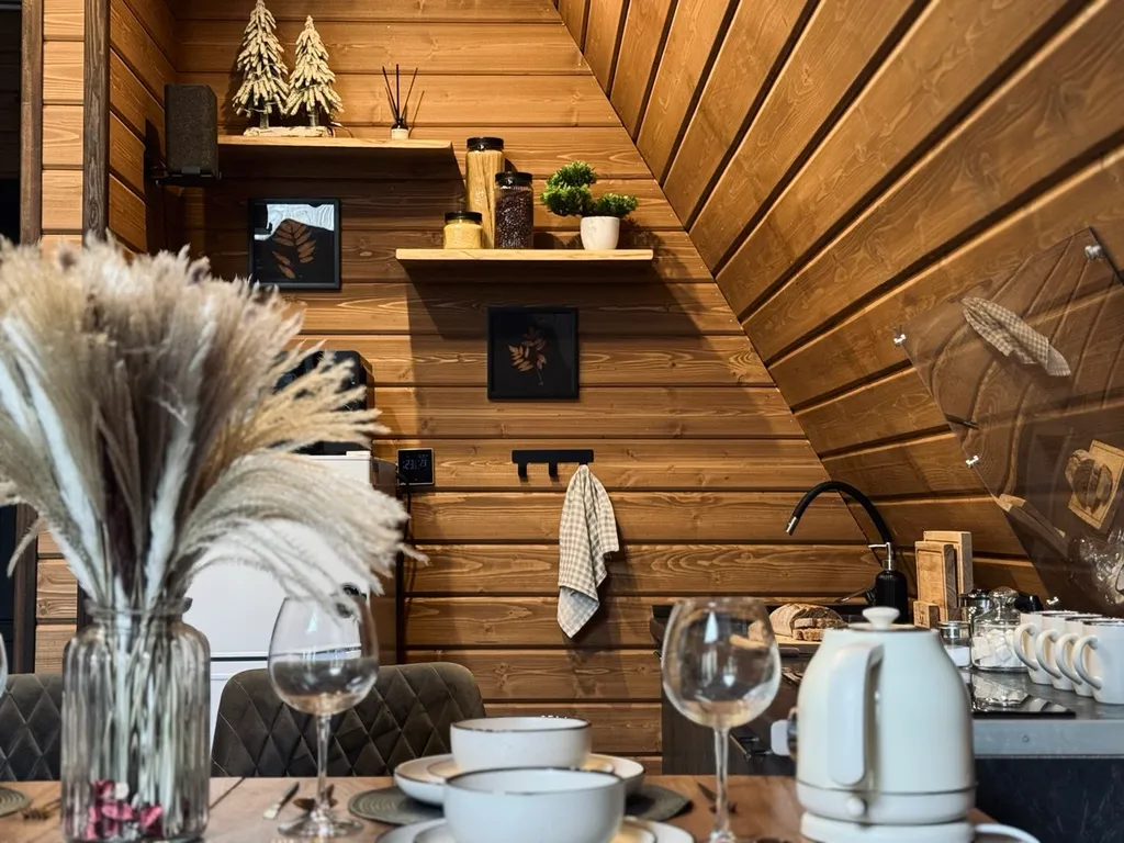 Коттедж Просторный дом A-frаmе у леса — Кискелово