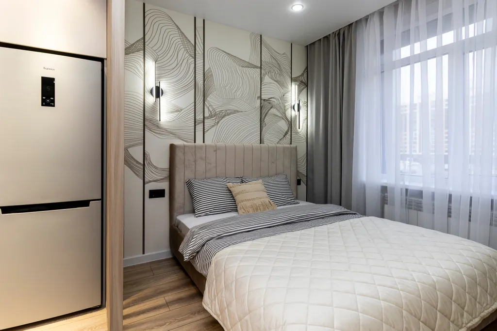 Квартира-студия с дизайнерским ремонтом в новом доме