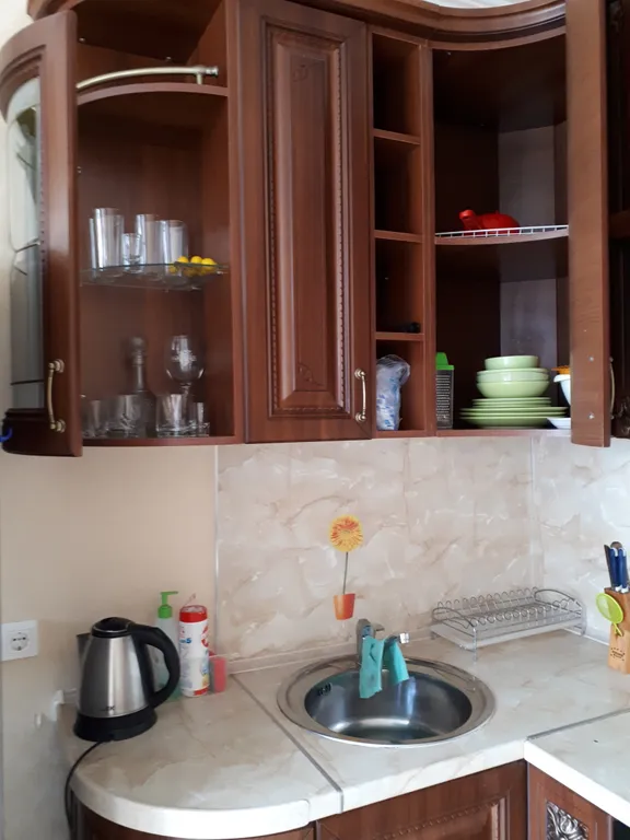 Квартира Квартира Первая линия у моря — Анапа