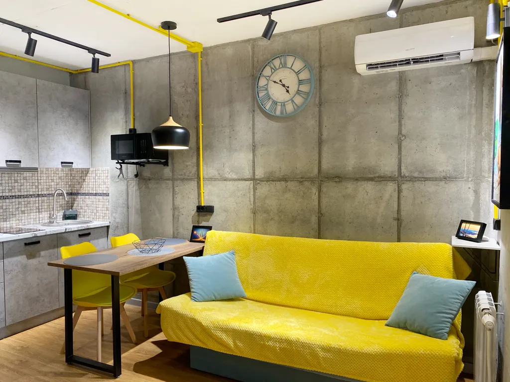 Квартира Уютная квартира в стиле loft с видом на море в ЖК Аякс — Владивосток