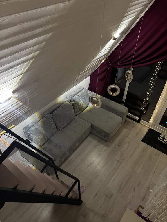 Коттедж Уютный A-frame «Облака» с видом на горы — Гостагаевская