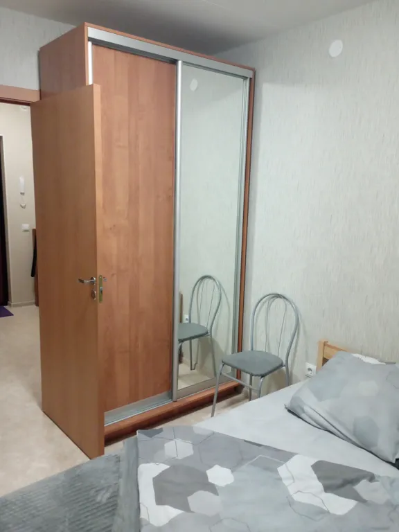 Евродвушка в новом доме с видом на лес