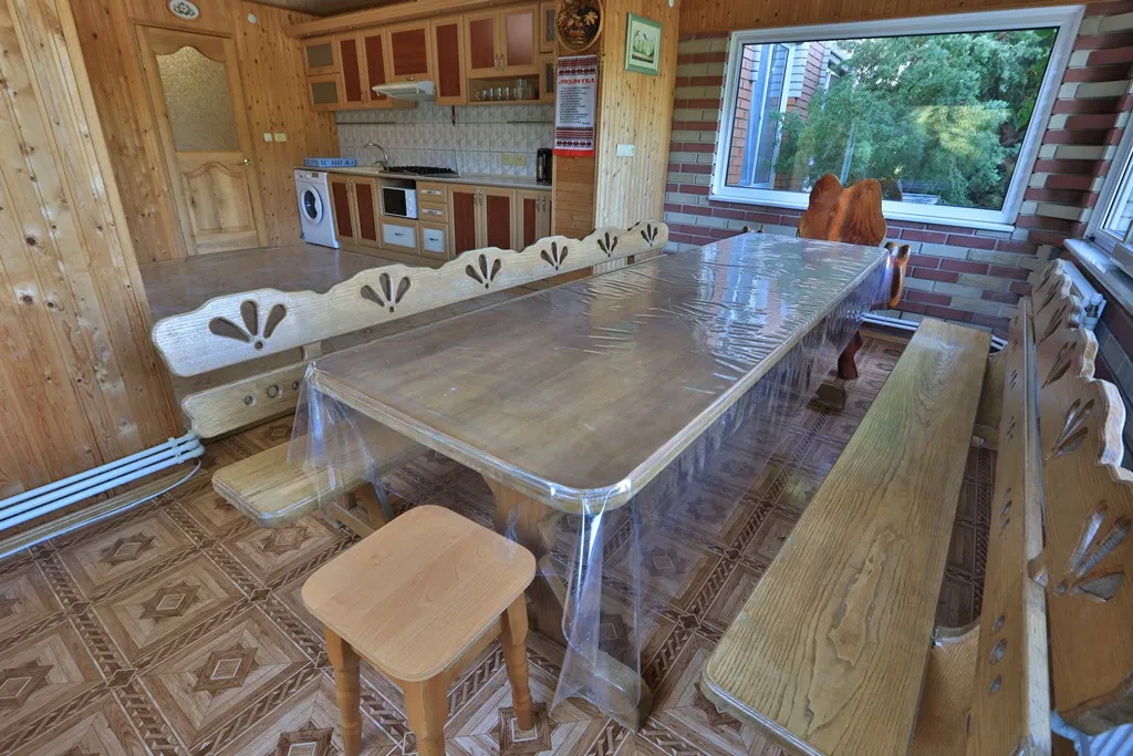 Коттедж Дом 3 спальни, большой двор беседка мангал усадьба Можжевеловый дворик — Айвовое