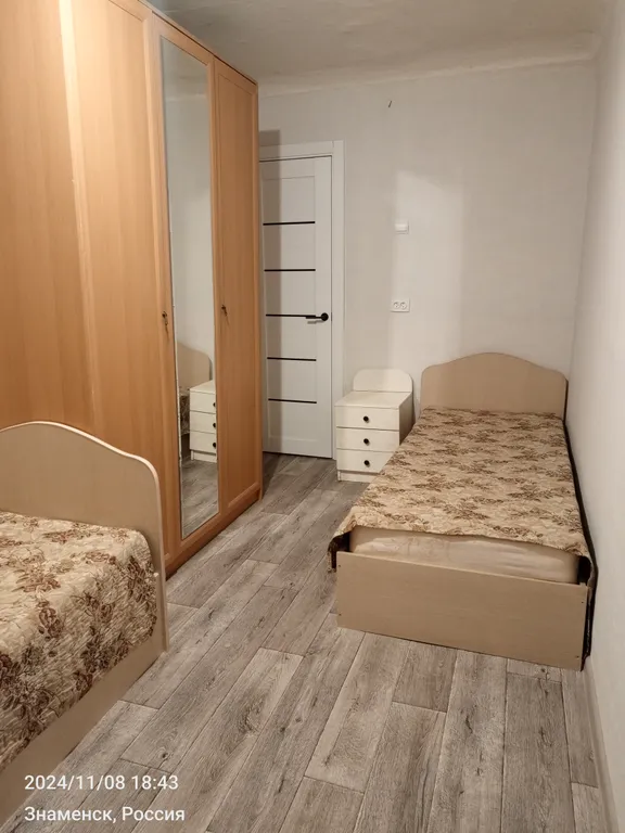 Двухкомнатная квартира рядом с гостиницей Знаменск