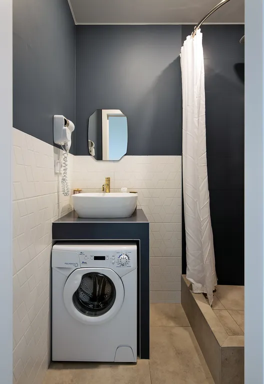 Квартира Квартира Уютная студия Синяя с панорамными окнами — Калининград