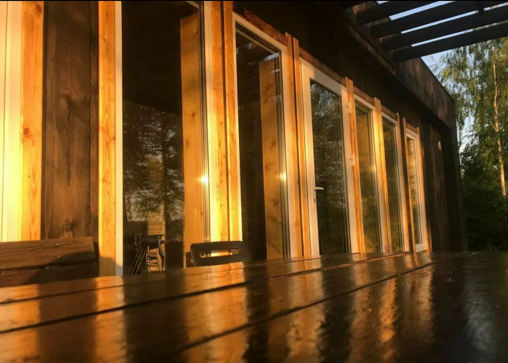 Коттедж Коттедж Котедж в скандинавском стиле у реки Свирь — Свирьстрой