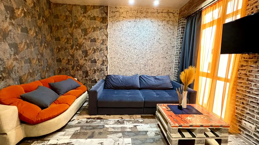 Квартира Квартира Стильная и сочная студия в ЖК Сорренто Парк — Сириус