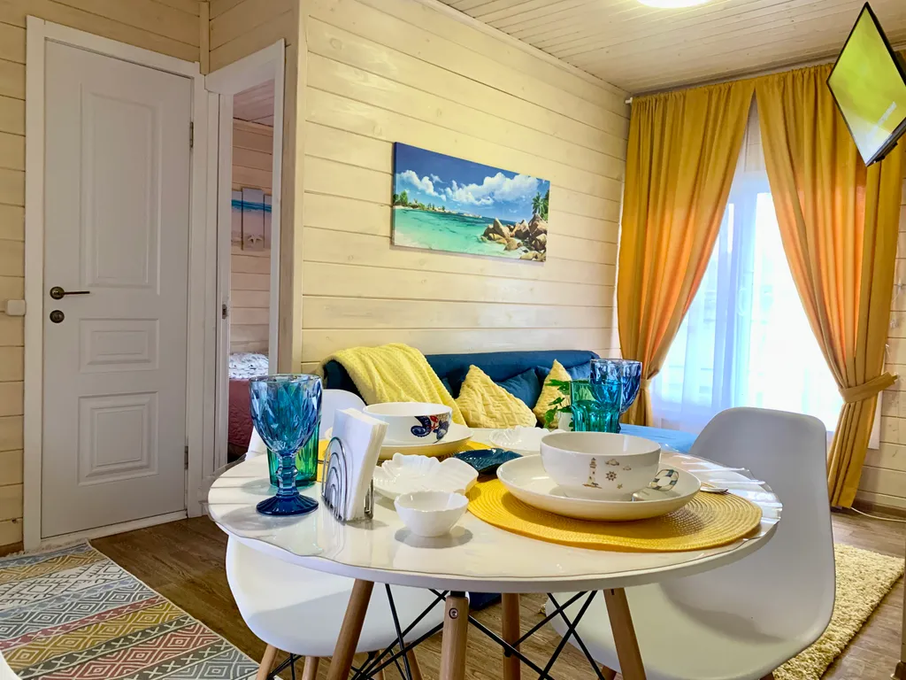 Коттедж Уютный теплый дом с русской баней на дровах — Венюково