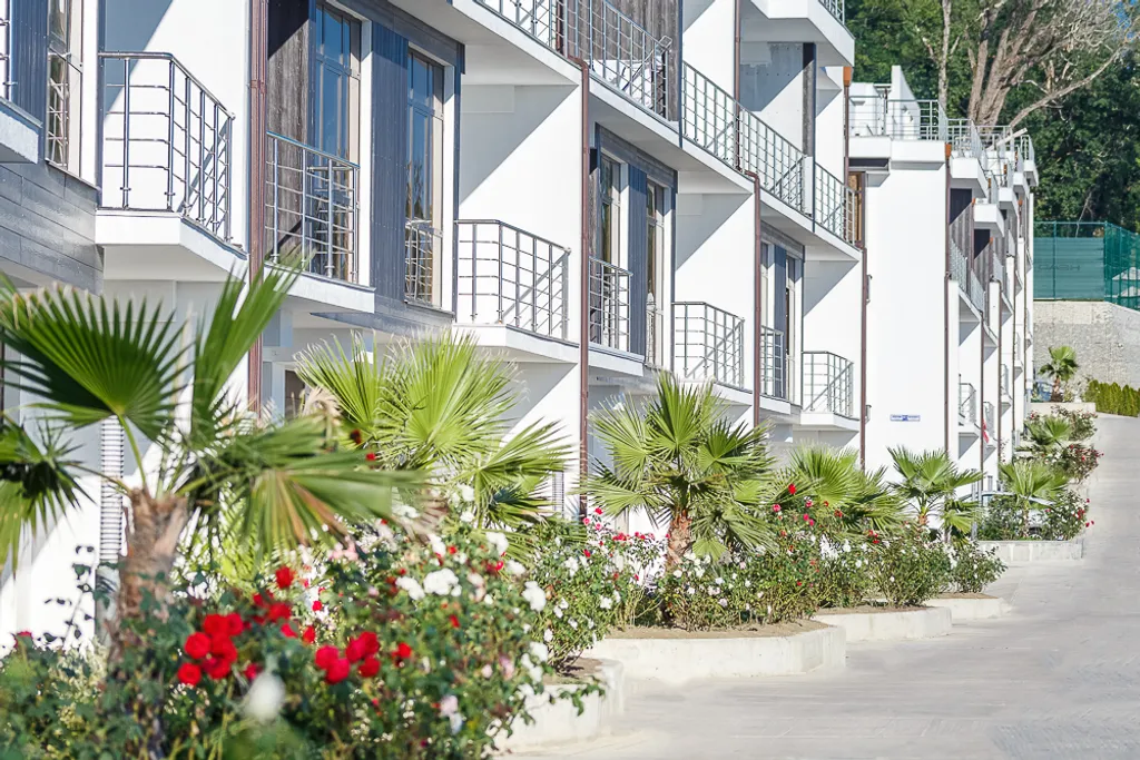 Квартира Стильный современный апартамент с видом на море — Мамайский Перевал