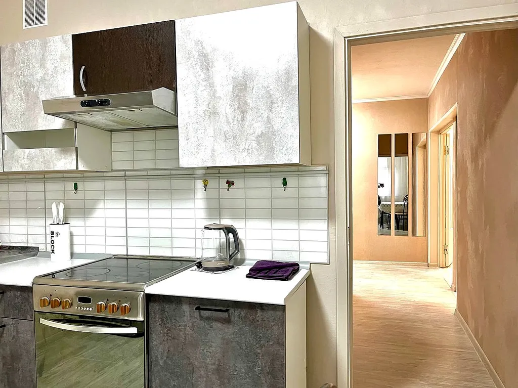 Уютная 2-комнатная квартира для 1-5 гостей, с раздельными комнатами