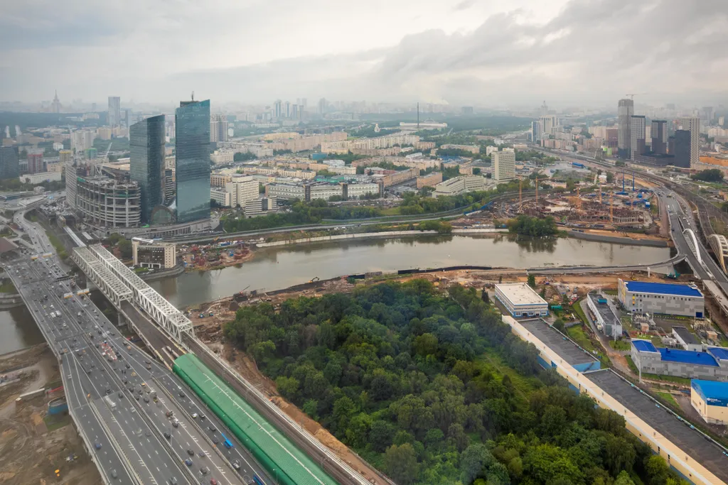 Квартира Квартира Номер с панорамным видом в Москва-Сити — Москва