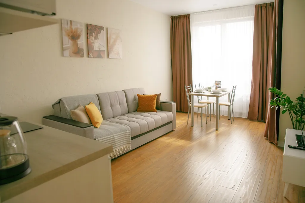 Уникальная 2-к квартира с чудесным видом на город с 14 этаже в ЖК Онегин