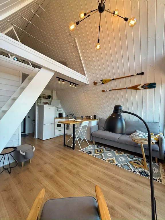 Стильный A-frame дом возле Балтийского побережья