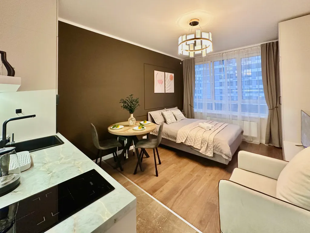 Стильная студия у метро Прокшино