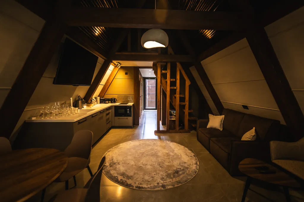 Коттедж Коттедж А-Фрейм грей — Павловский Посад