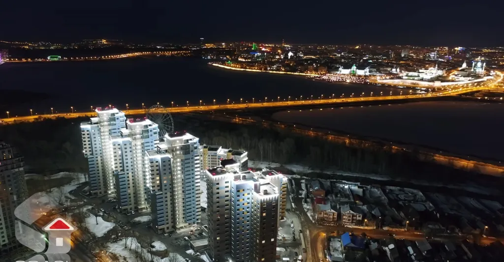 Квартира Уютная квартира в центре на 17 этаже — Казань