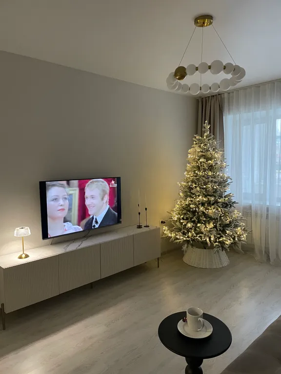 Просторная квартира в новостройке в самом центре города