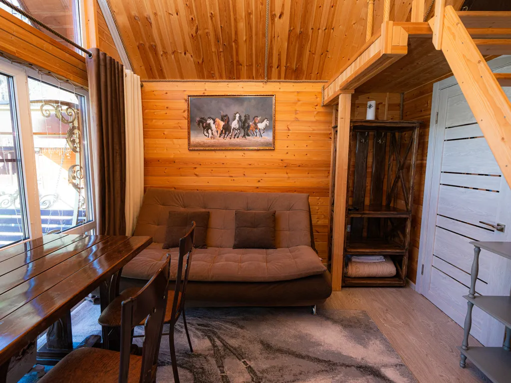 Коттедж Коттедж Улучшенное шале — Архыз