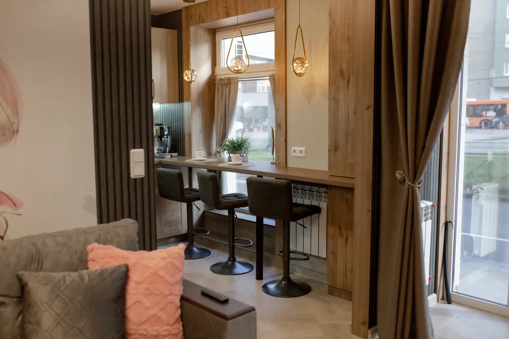 Квартира Квартира Уютный апартамент в центре рядом с ЖД вокзалом с дизайнерским ремонтом — Калининград